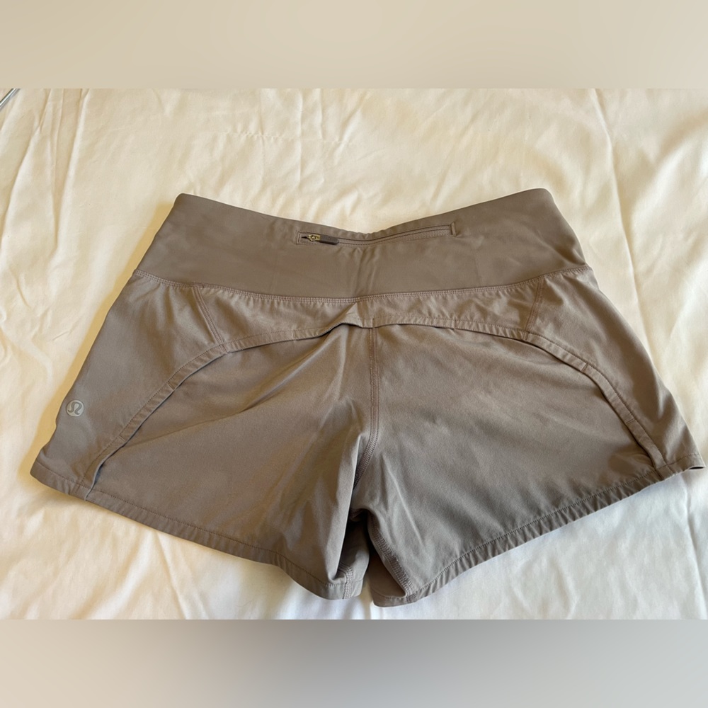Lululemon Run Times Shorts size 4 Gray - Picture 5 of 10